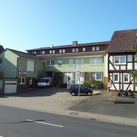 Pension Huhn Angersbach Buitenkant foto